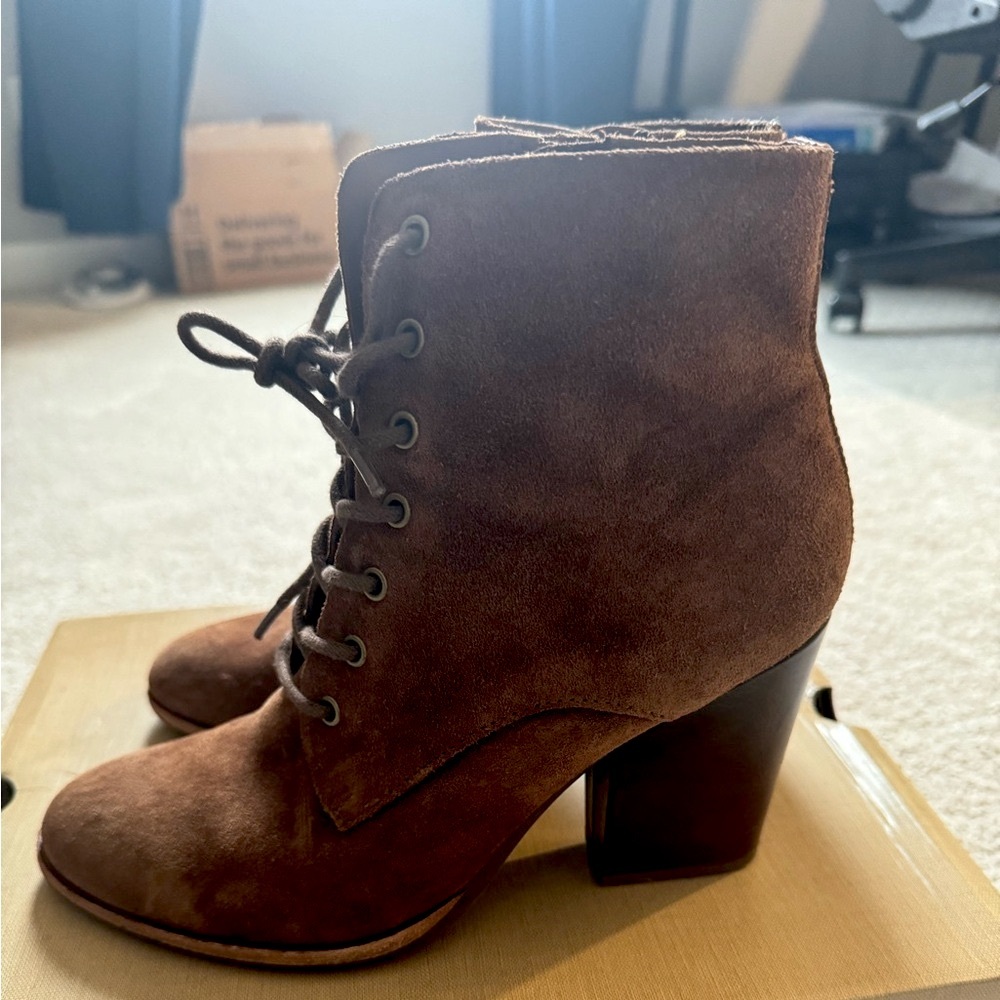 Kork-Ease Elfa Leather Lace-Up Boots